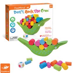 JEU DON'T ROCK THE CROC (NE PORTEZ PAS LE CROCODILE)